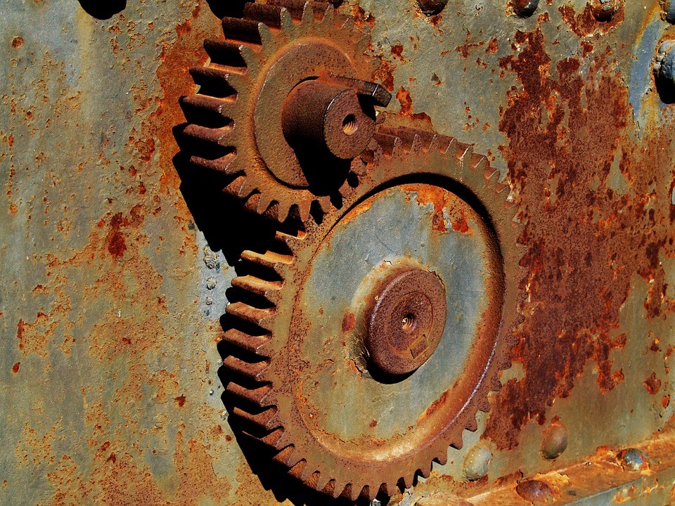 Rust – The result of corroding iron alloys