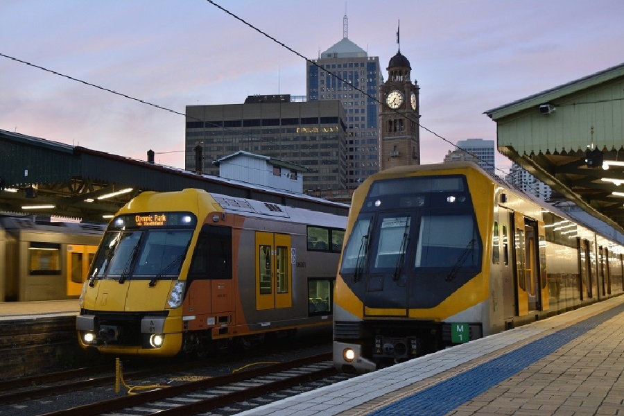 Figure 2. Sydney Metro Trains, one of the many applications of Jehbco's silicone extrusions.