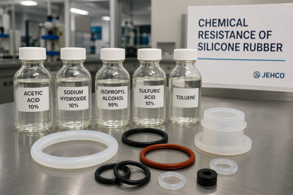 Chemical resistance testing in the lab