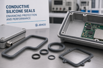 Conductive silicone seals in lab environment